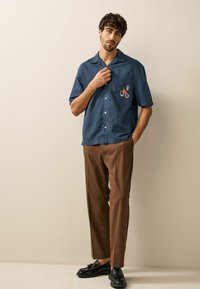 Next EMBROIDERED  - Skjorter - blue