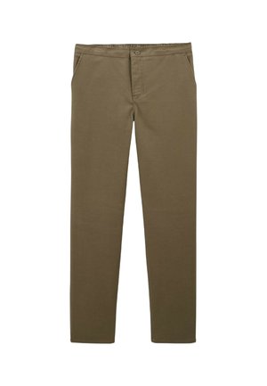 ELASTICATED WAIST - Pantalon classique - brown