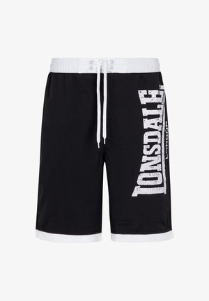 Lonsdale Badeshorts - black white