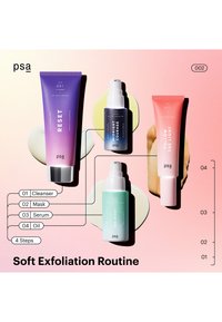 PSA FOLLOW THE LIGHT MULTI ACIDS & VITAMIN C RADIANCE PEEL - Maschera viso