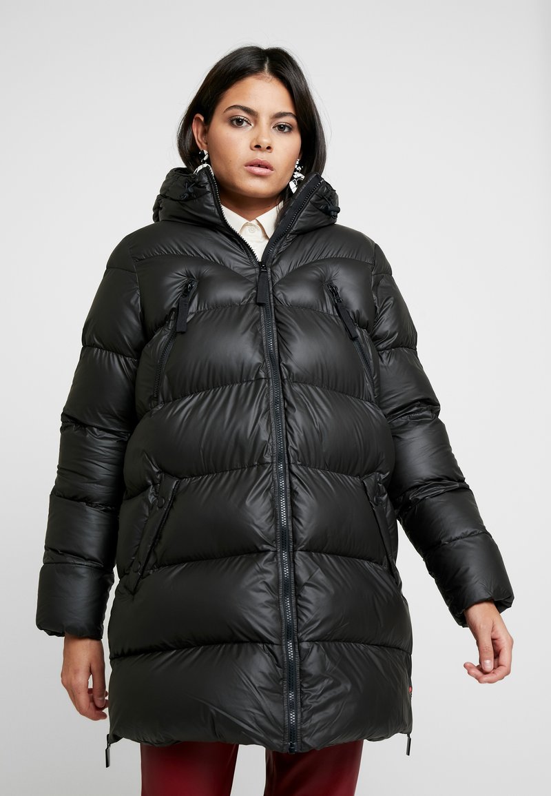 Hunter ORIGINAL WOMENS ORIGINAL PUFFER JACKET Wintermantel black