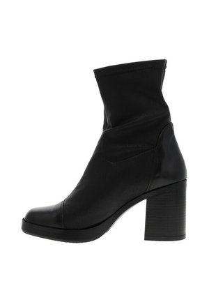 Bottines à plateau - noir