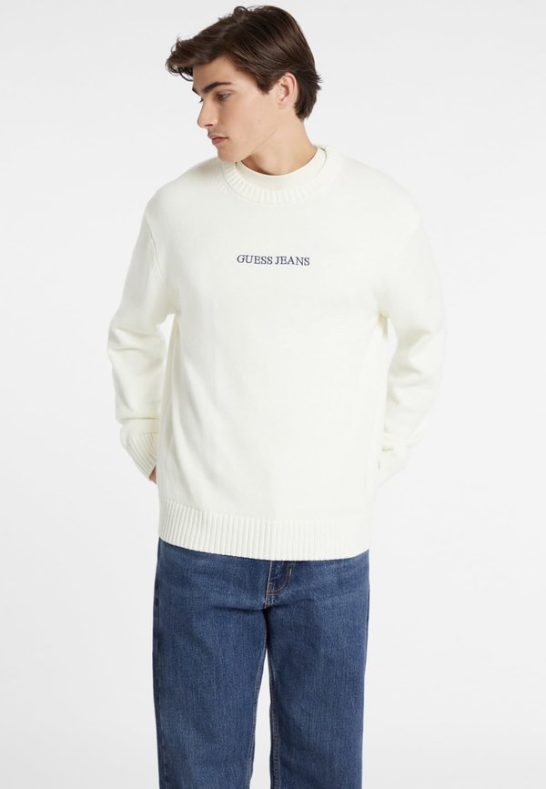 Strickpullover - weiß