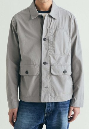 Scalpers, SCALPERS BOLO OVERSHIRT - Chaqueta fina - grey