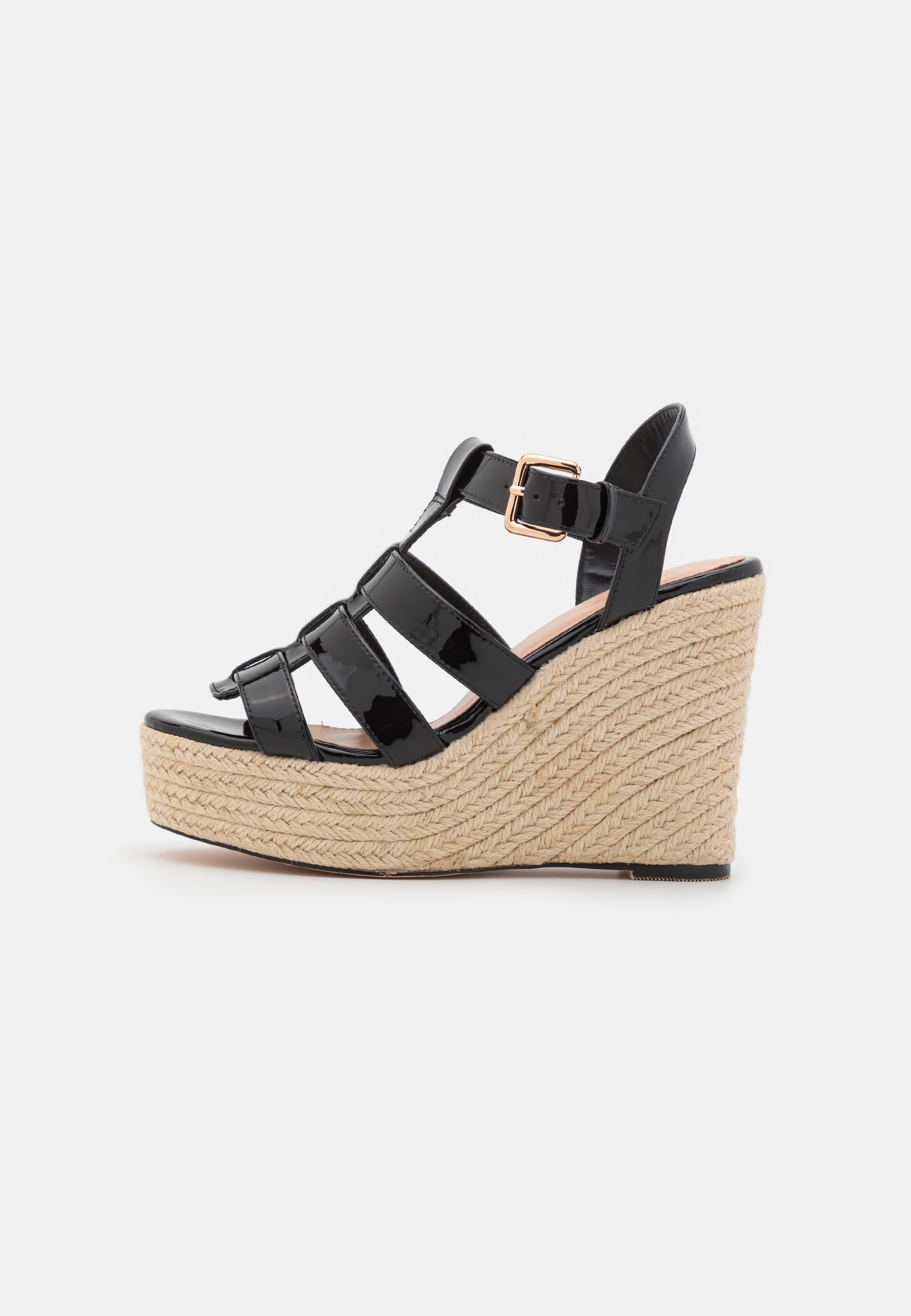 Even\u0026Odd Sandalen met plateauzool - black/zwart - Zalando.nl