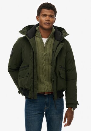 Superdry & Co, CITY PADDED - Vinterjakker - surplus goods olive green