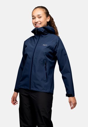 ESSENTIALS SHELL KAPUZEN - Outdoorjas - blau