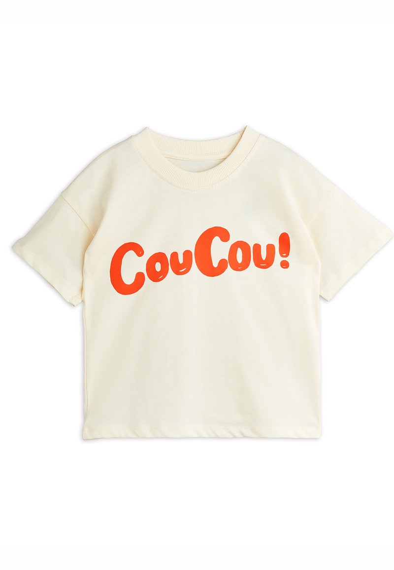 Mini Rodini COUCOU TEE UNISEX - T-shirts med print - off-white