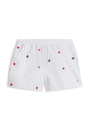 Tommy Hilfiger, FLORAL EMBROIDERY WIDE LEG SHORTS - Shortsit - sweet blue