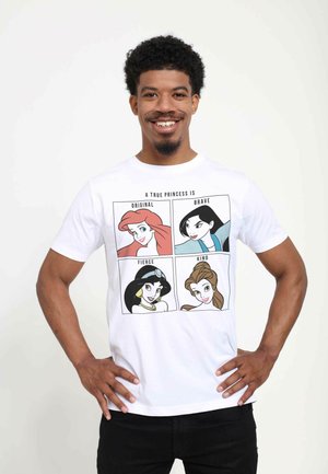 Henry Tiger DISNEY PRINCESSES PORTRAIT POWER UNISEX - T-shirt z nadrukiem