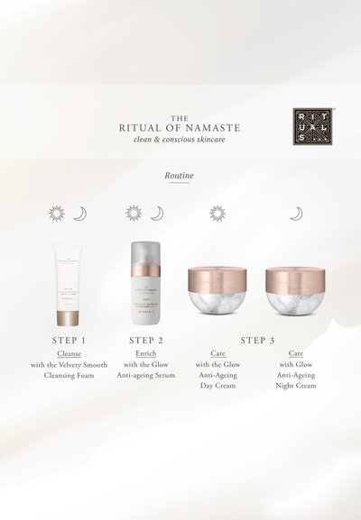 Glow Enhancing Ritual Cream Rituals GLOW ANTI-AGEING NIGHT CREAM - THE RITUAL OF NAMASTE ...
