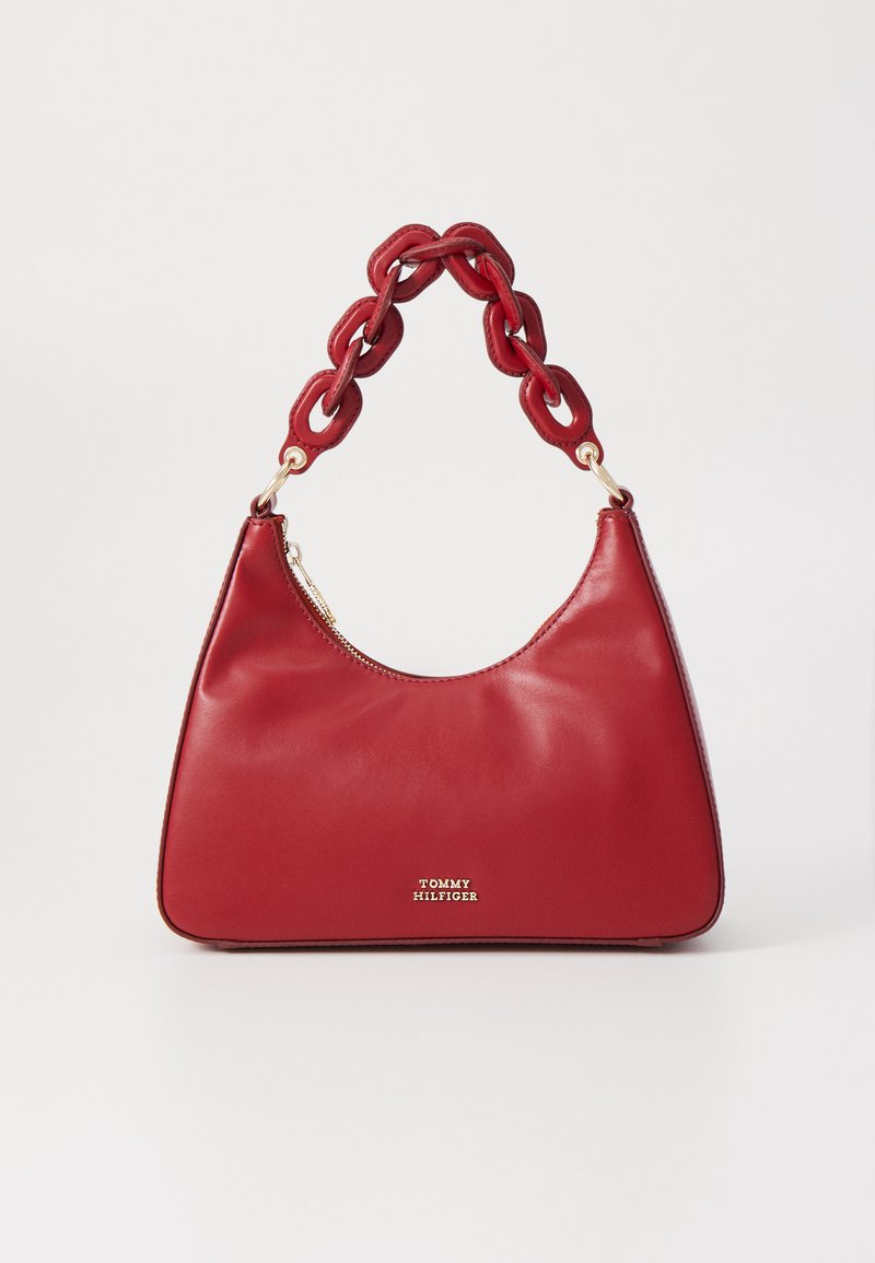 Tommy Hilfiger SOFT SHOULDER BAG - Rankinė - dark magma