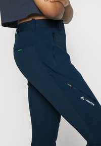 Vaude WOMENS SCOPI PANTS - Lauko kelnės - dark sea