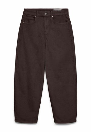 Vero Moda, TROUSERS VMBILLIE HIGH RISE TROUSERS - Pantalon classique - chocolate torte
