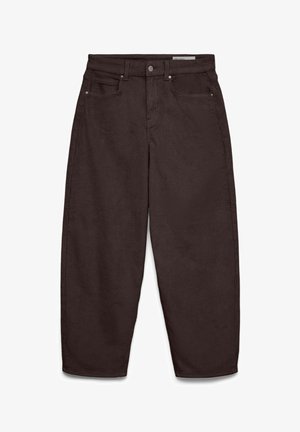 Vero Moda, TROUSERS VMBILLIE HIGH RISE TROUSERS - Pantalon classique - chocolate torte