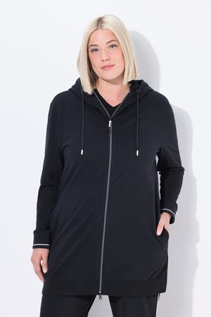 Ulla Popken, Mikina na zip - black