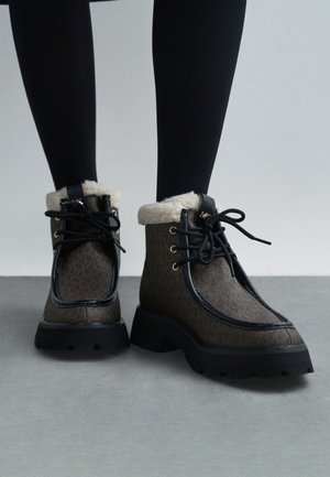 MICHAEL Michael Kors CADE - Snörstövletter - brown/black