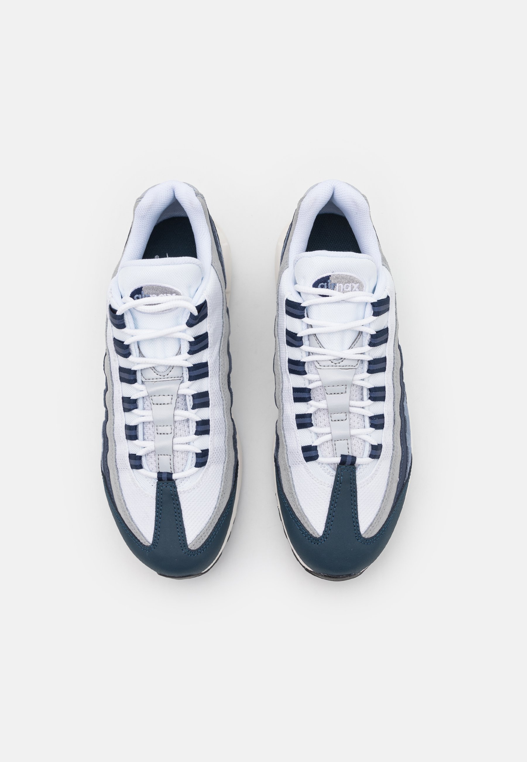 white blue and grey air max 95