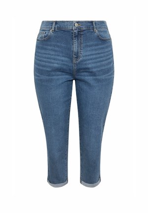 Yours Clothing, BOYFRIEND  - Jeans Slim Fit - blue