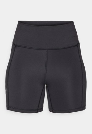 Under Armour MIDDIE SHORT - Tights - black/anthracite