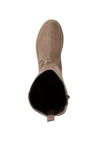 Jana Stivaletti da donna da infilare vegani, Multicolore (Black/Olive), 37 EU
