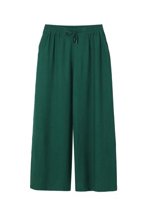 TATUUM, ARTICLE TAG: TROUSER - ARTICLE NAME: MINTONA - A-snit nederdel - deep green