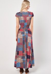 Apricot PATCHWORK SMOCKED - Maxikleid - pink