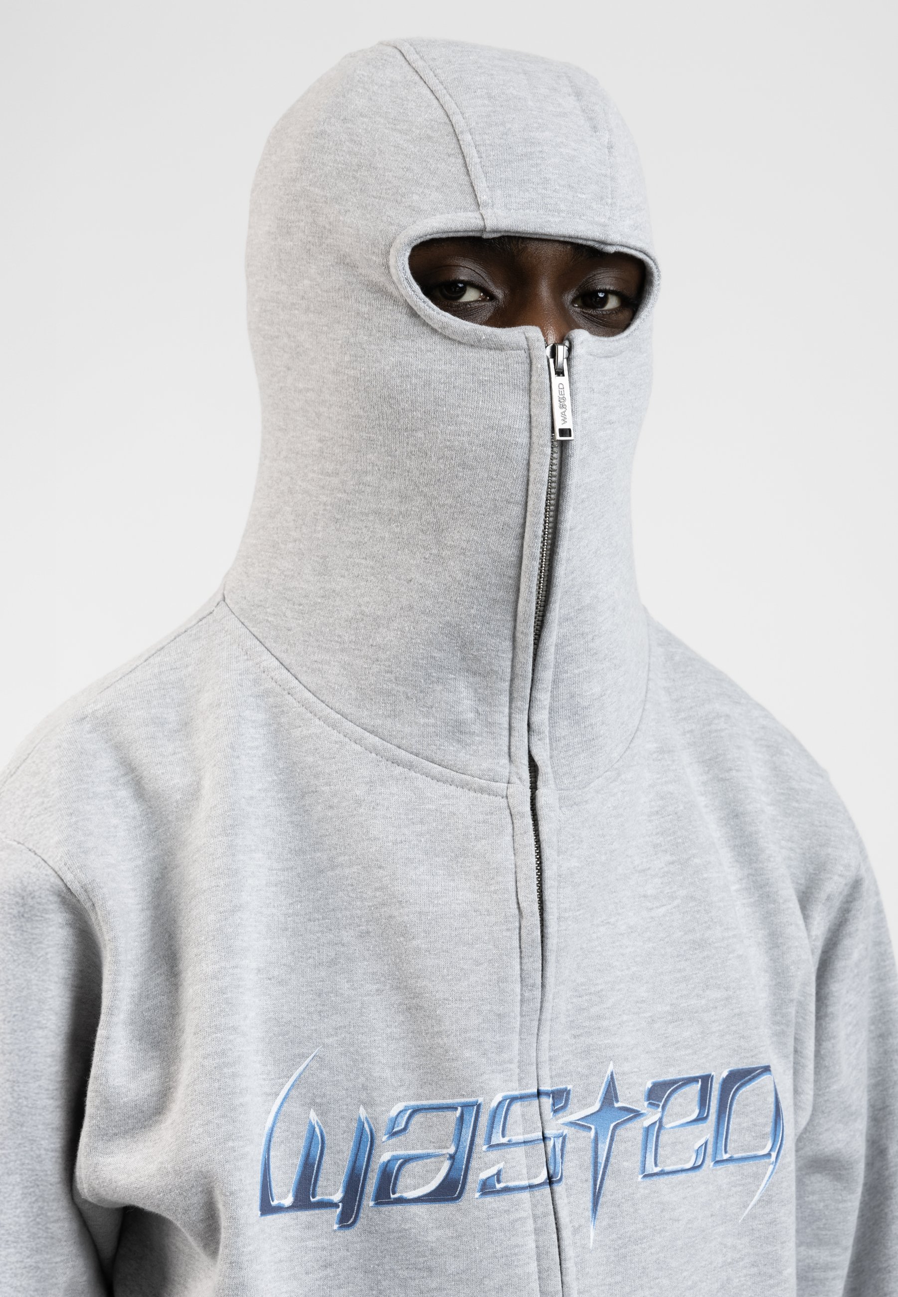 Wasted Paris UNISEX BLADE BALACLAVA HOODIE ZIP - Zip-up sweatshirt