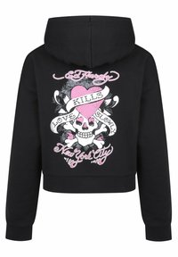 Ed Hardy Felpa con cappuccio - black