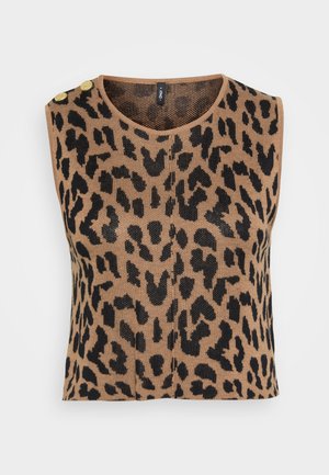 ONLY Petite ONLVIENNA - Jumper - toasted coconut melange/black
