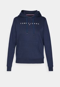 LINEAR HOODIE - Sudadera - dark night navy