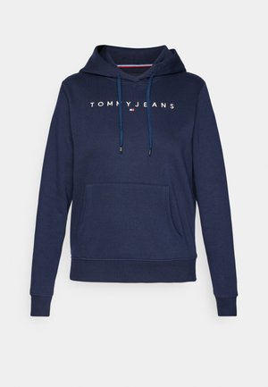 LINEAR HOODIE - Sweatshirt - dark night navy