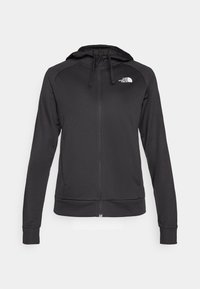 REAXION HOODED FULL ZIP JACKET - Zip-up sweatshirt - black heather