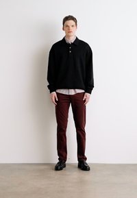 BOSS SLIM - Chino - dark red