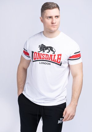 Camiseta estampada - white black red