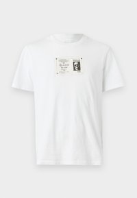 TOMMY SKULL - T-shirt imprimé - white