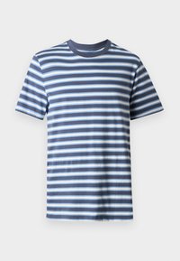 EVERYDAY SOFT CREW NOVELTY STRIPE - Camiseta estampada - blue