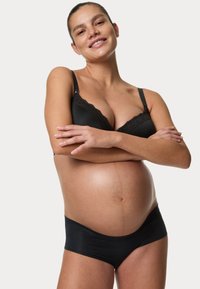 Marks & Spencer 3 PACK UNDER BUMP MATERNITY - Slip - black