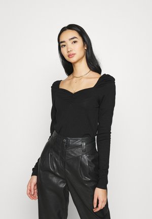 SWEETHEART JUMPER - Strickpullover - black