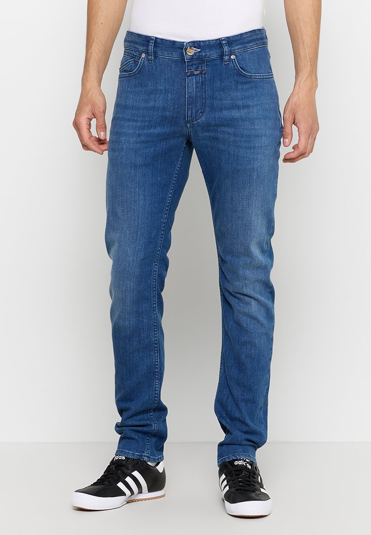 closed Slim fit jeans blauw