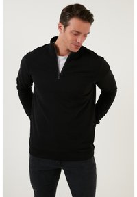 Buratti REGULAR FIT - Mikina - black