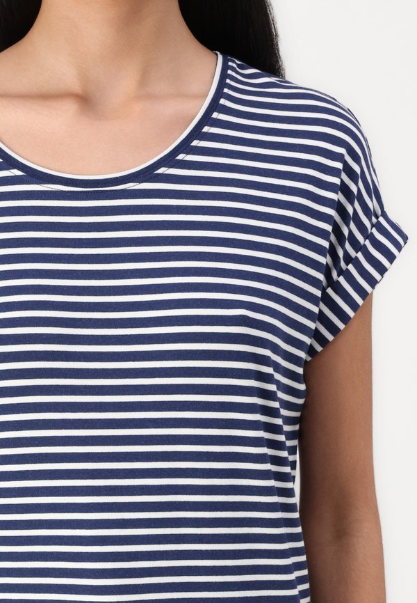 MOSTER STRIPE S/S NOOS - Print T-shirt - naval academy4