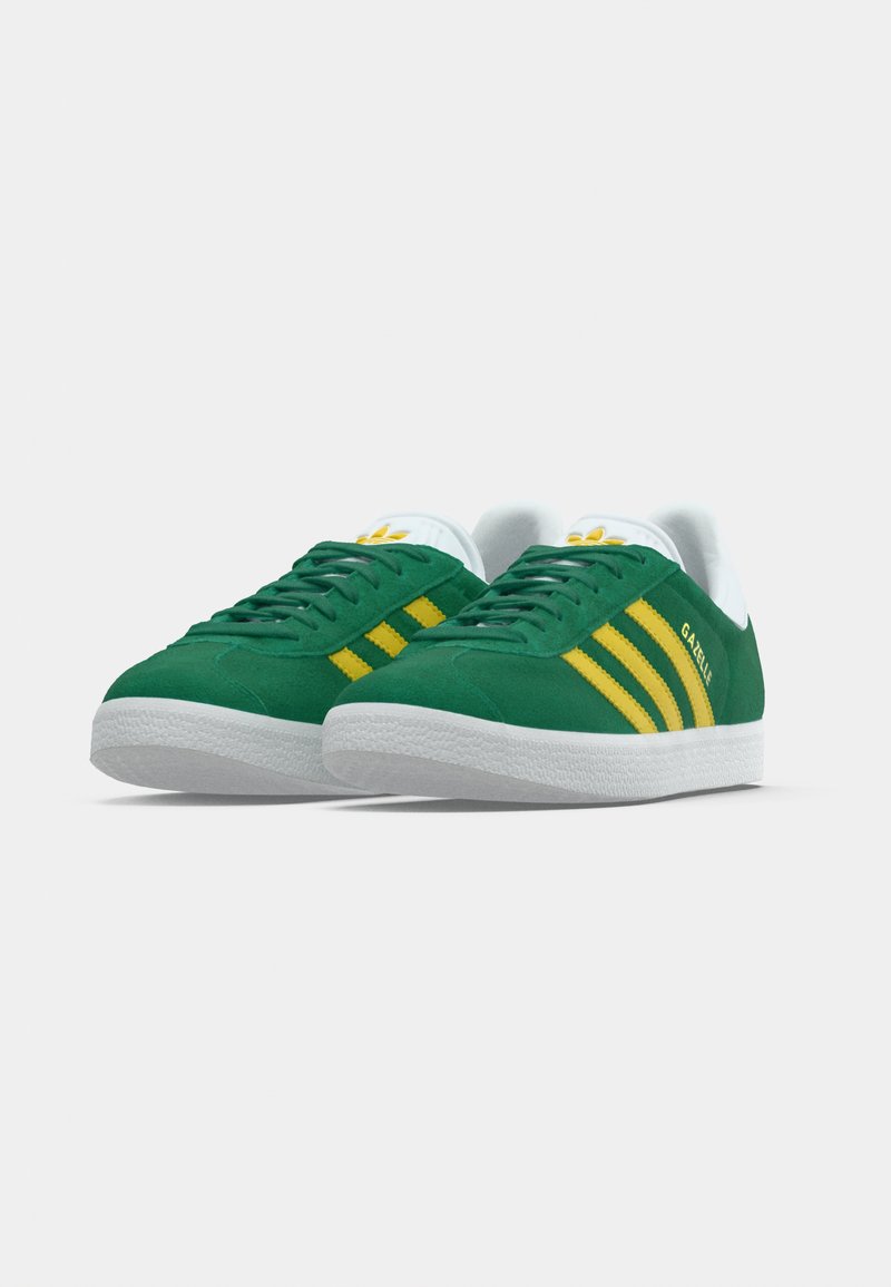 adidas gazelle silver green womens Adidas x Bob Marley Gazelle in Bold Gold – Oneness Boutique