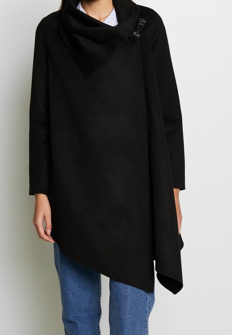 AllSaints Cappotto corto - black