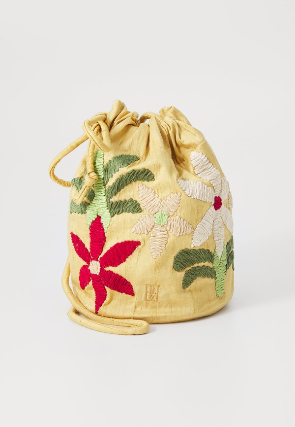 LEANDRAS - Cross body bag - light camel