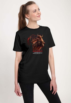 MAGIC THE GATHERING BEAST ADVENTURES - T-shirt imprimé - black