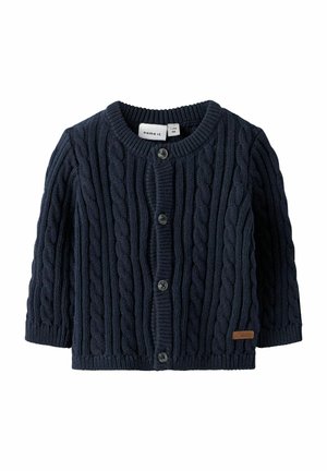 Kardigan - navy blazer