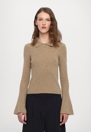 DESIGNERS REMIX CARMEN COLLAR - Džemperis - camel
