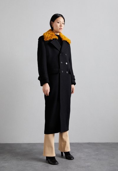 Filippa K LONG PEACOAT - Klassischer Mantel - black
