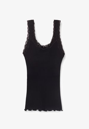 LACE NECKLINE - Caraco - nero